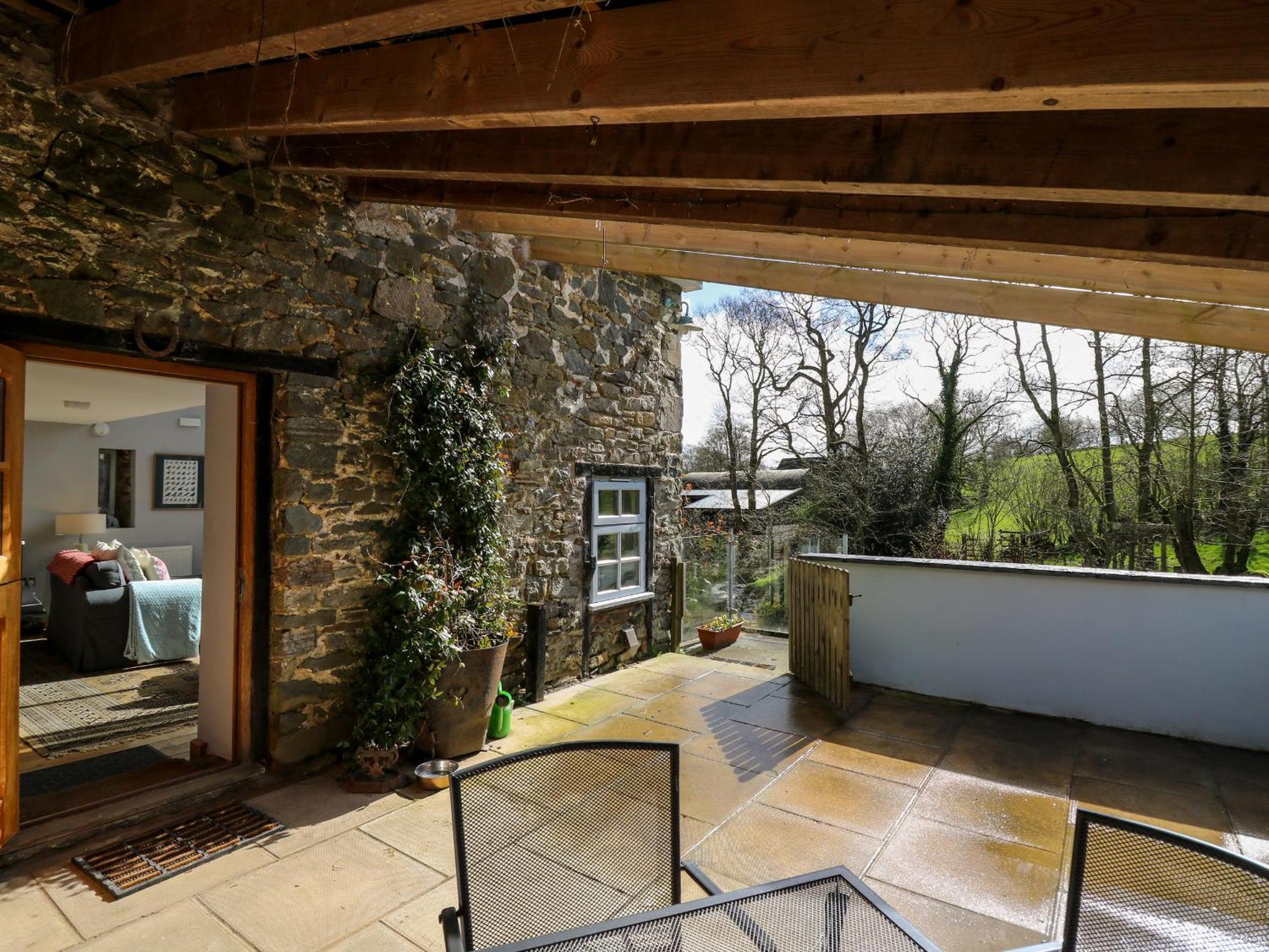 The Barn At Glanoer Villa Bettws Disserth Buitenkant foto