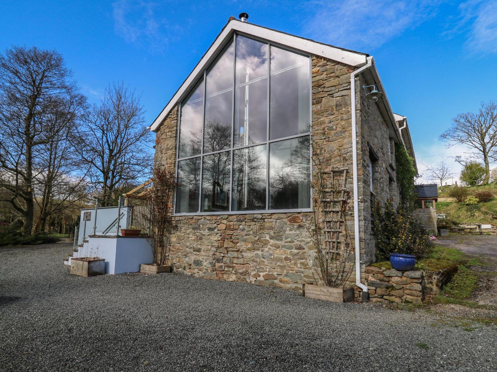 The Barn At Glanoer Villa Bettws Disserth Buitenkant foto